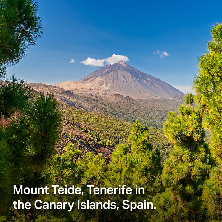 Mount Teide, Tenerife in the Canary Islands, Spain.
