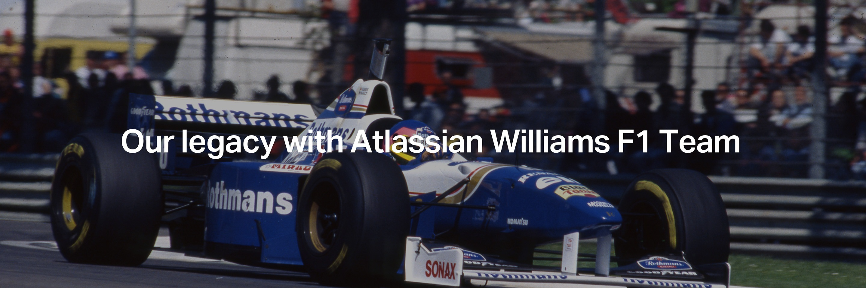 Our legacy with Atlassian Williams F1 Team