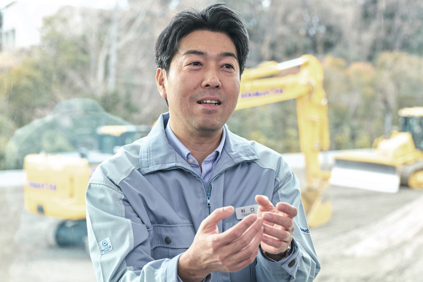 Takashi Sugiguchi, Hybrid Excavator Development Lead, Komatsu