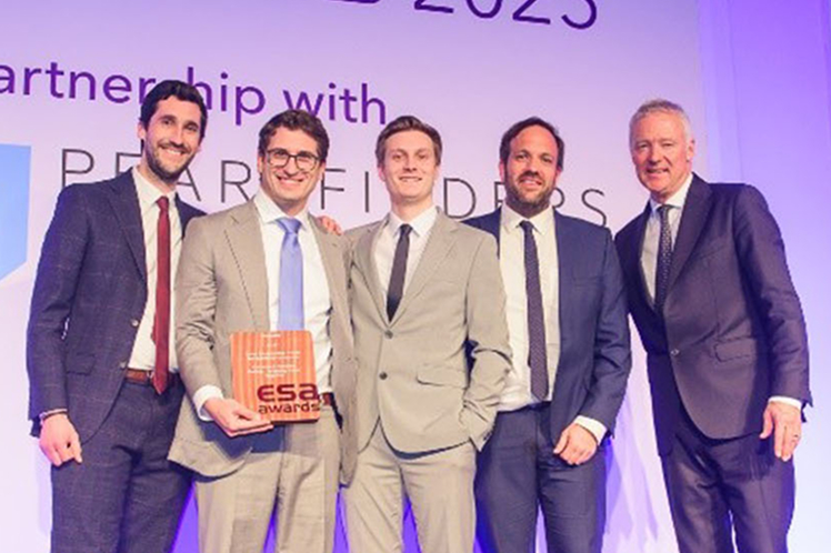 Celebrating our European Sponsorship Award achievement