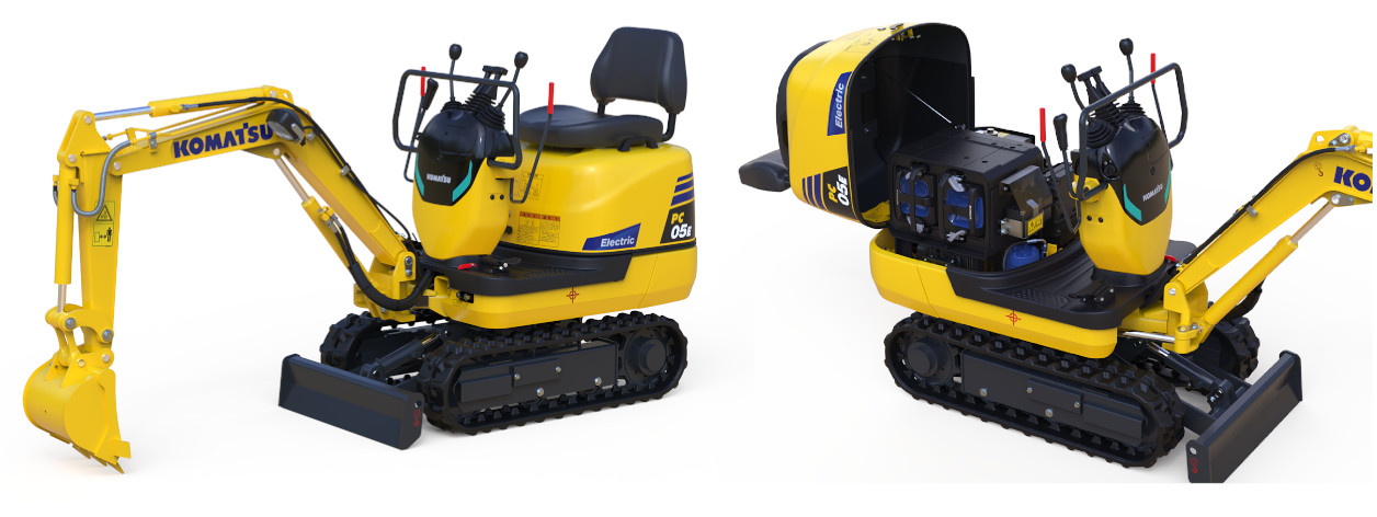 Komatsu and Honda Jointly Developed the 