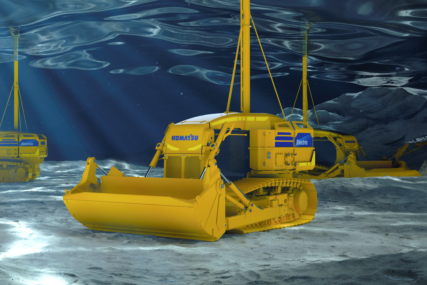 未来の水中工事を叶える「水中施工ロボット」