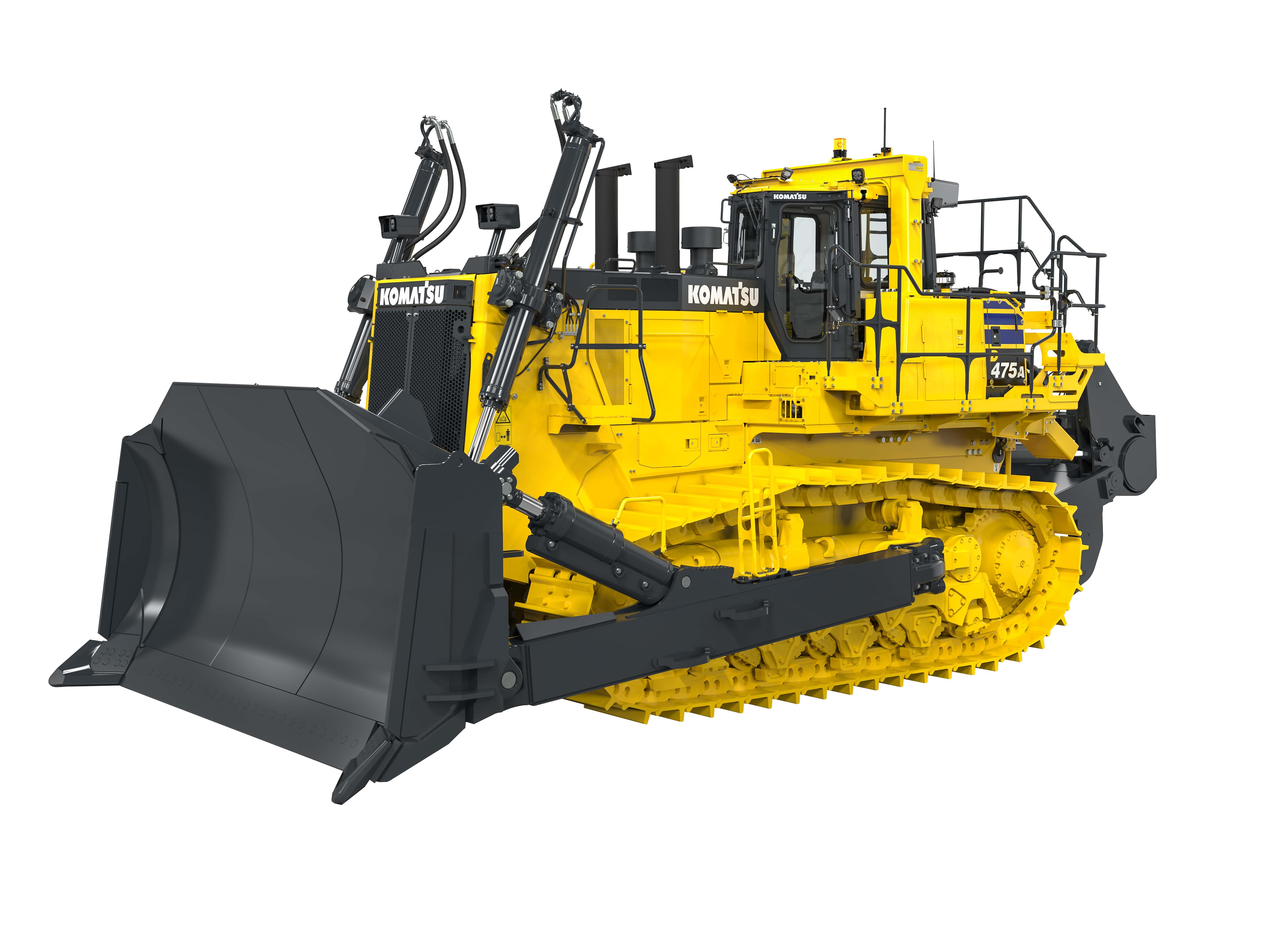 KOMATSU D475A ダイキャストメタル製ブルドーザ