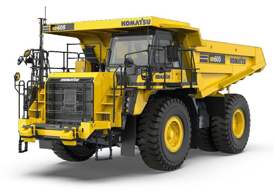 新型エンジンを搭載したオフロードダンプトラック 「HD465-10E1/HD605