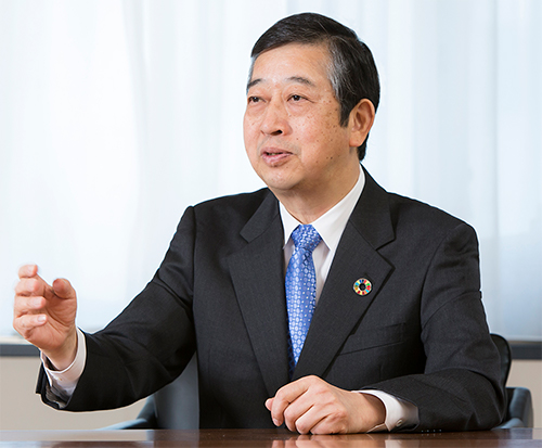 代表取締役社長(兼) CEO 大橋 徹二