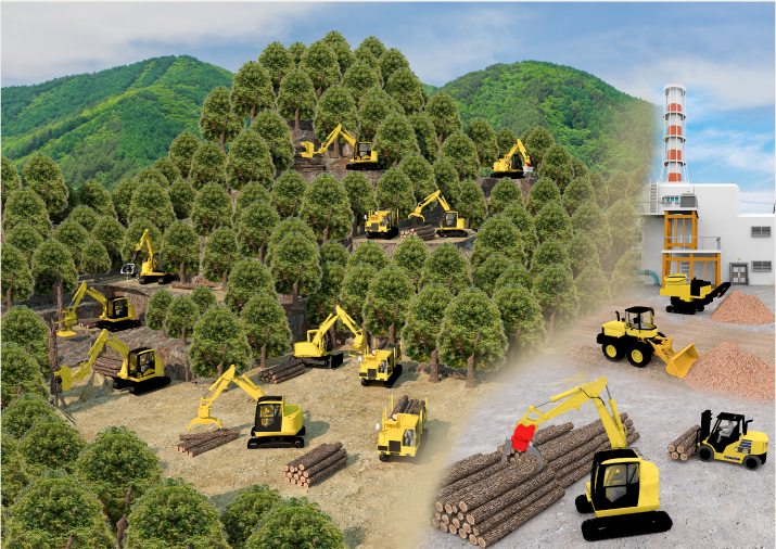 林業分野機種別マップ