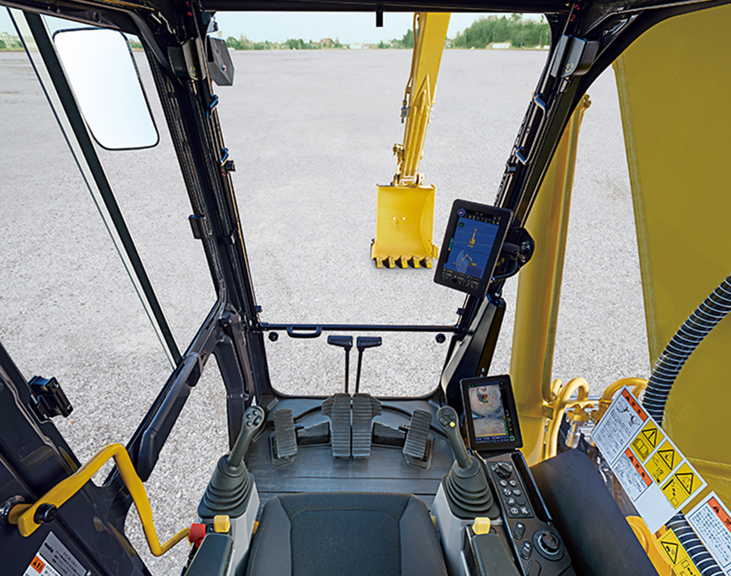 ICT油圧ショベルのイメージ画像